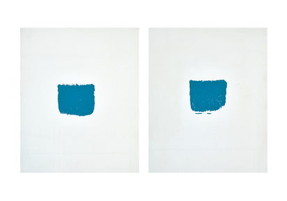 2 works: Empreintes de pinceau no. 50