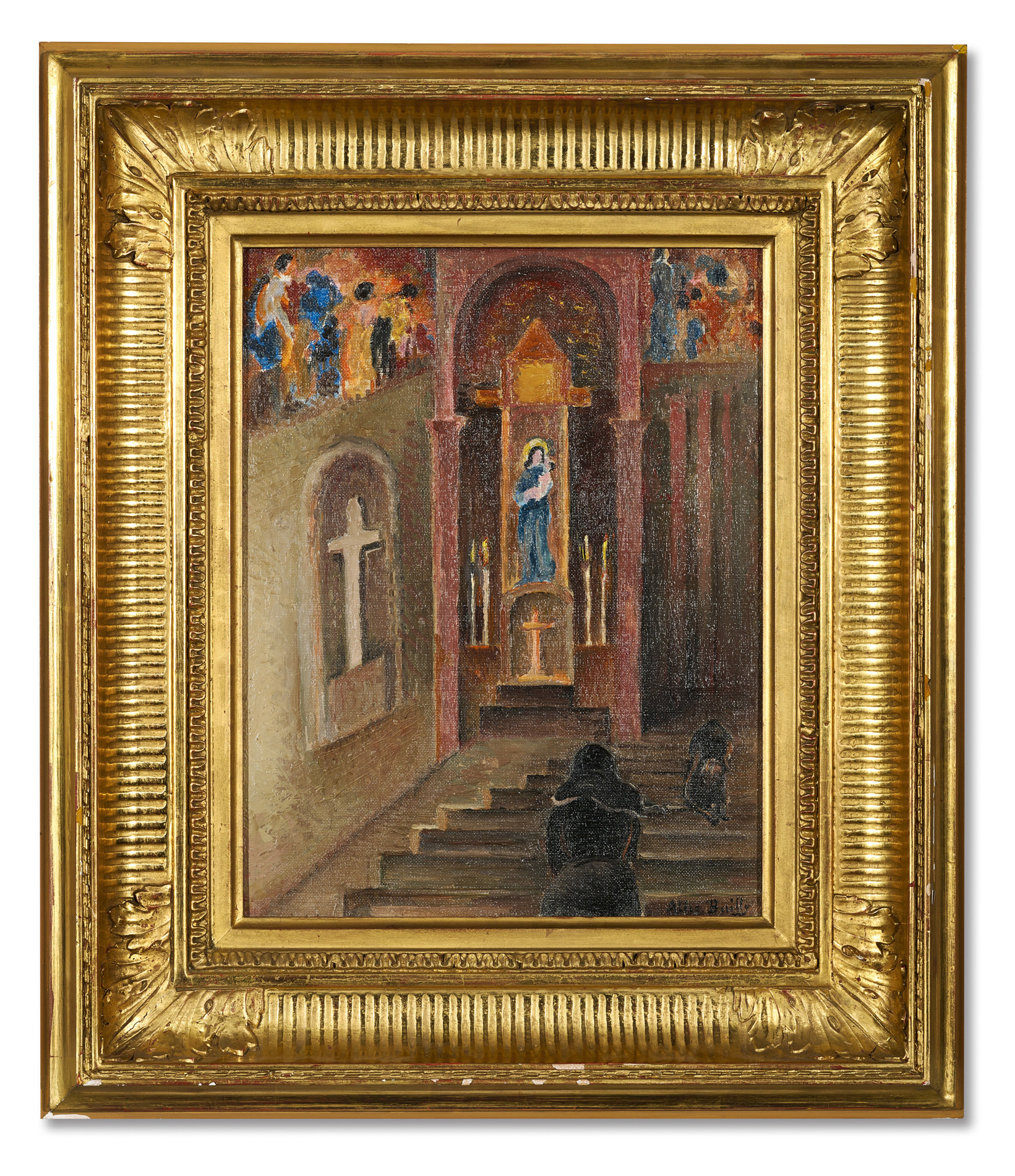 Alice Bailly, Intérieur d'église (Church Interior)