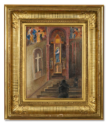 Intérieur d'église
