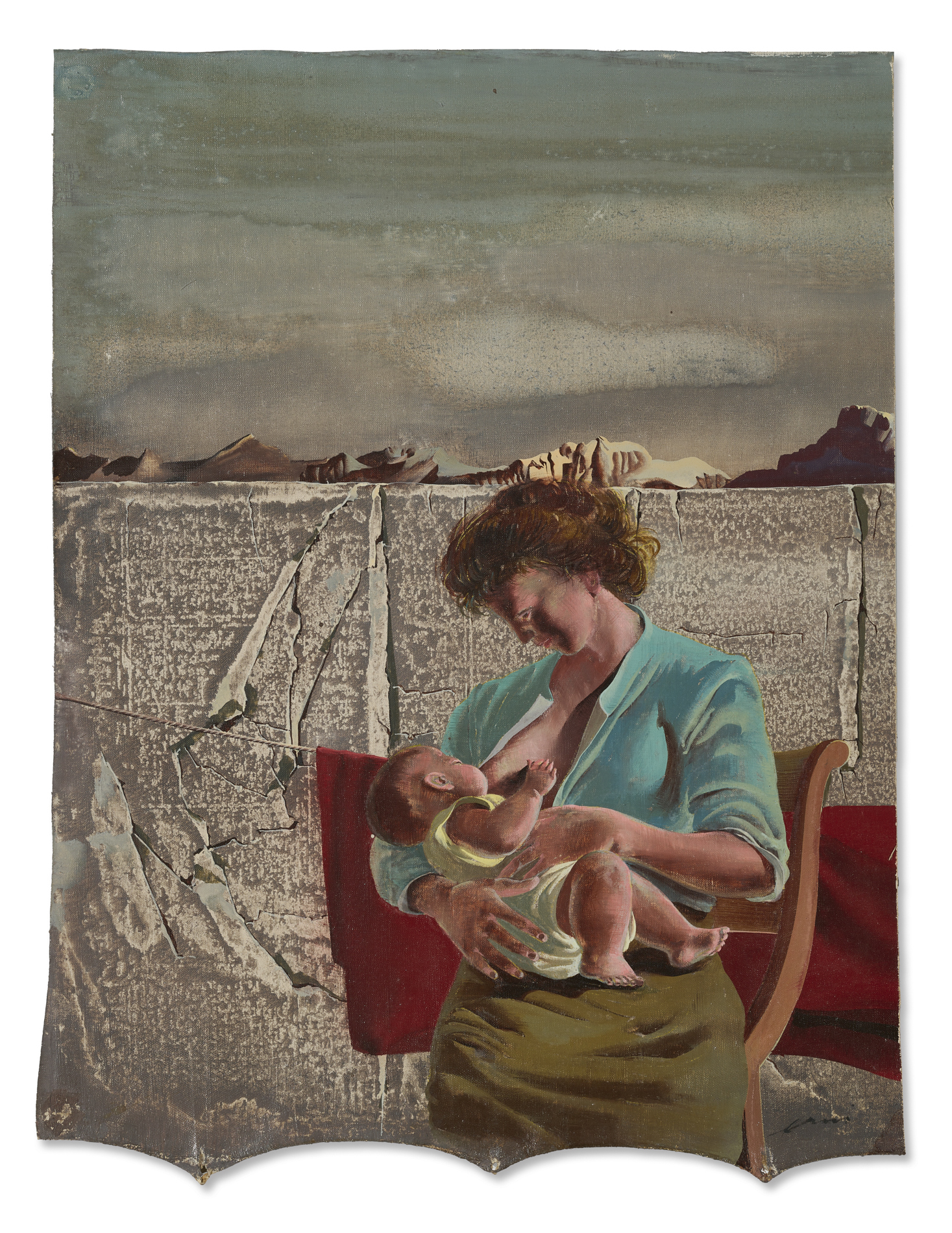 Hans Erni, Stillende Mutter