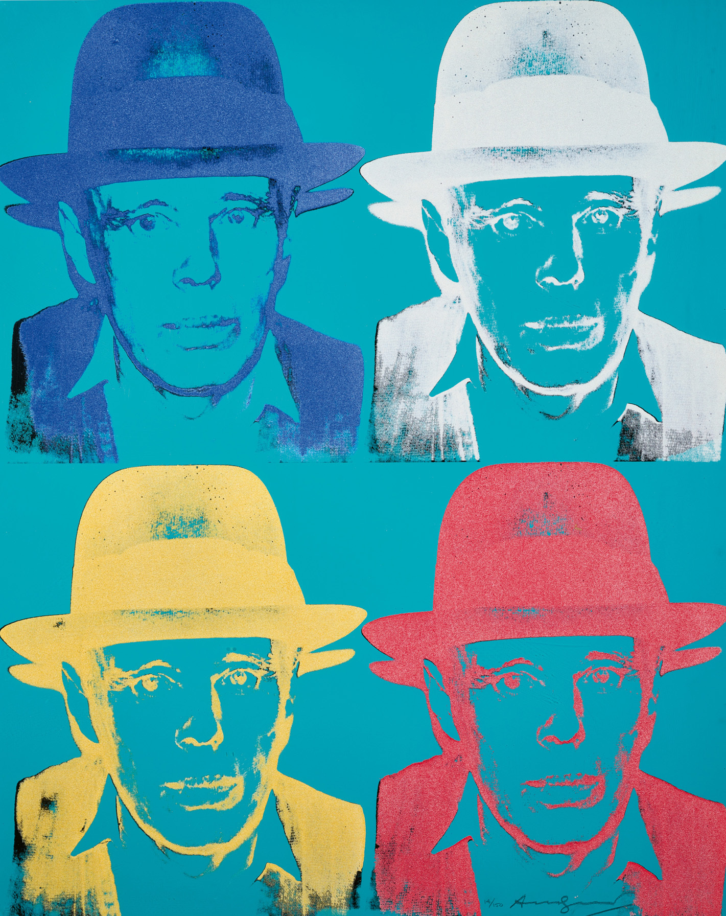 Andy Warhol, Joseph Beuys (State III)