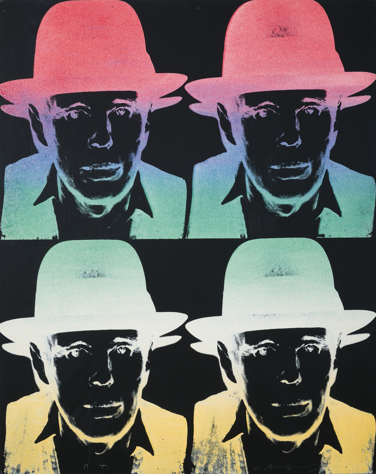 Andy Warhol, Joseph Beuys (State II)