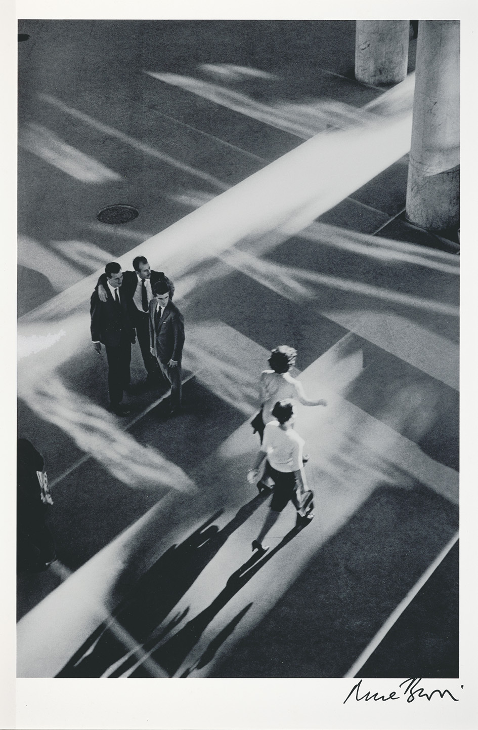 René Burri, At the Health Ministry, Rio de Janeiro