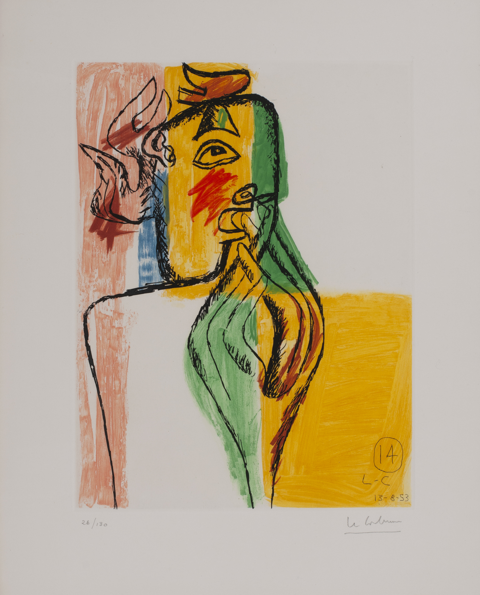 Le Corbusier, Sheet from "Unité"