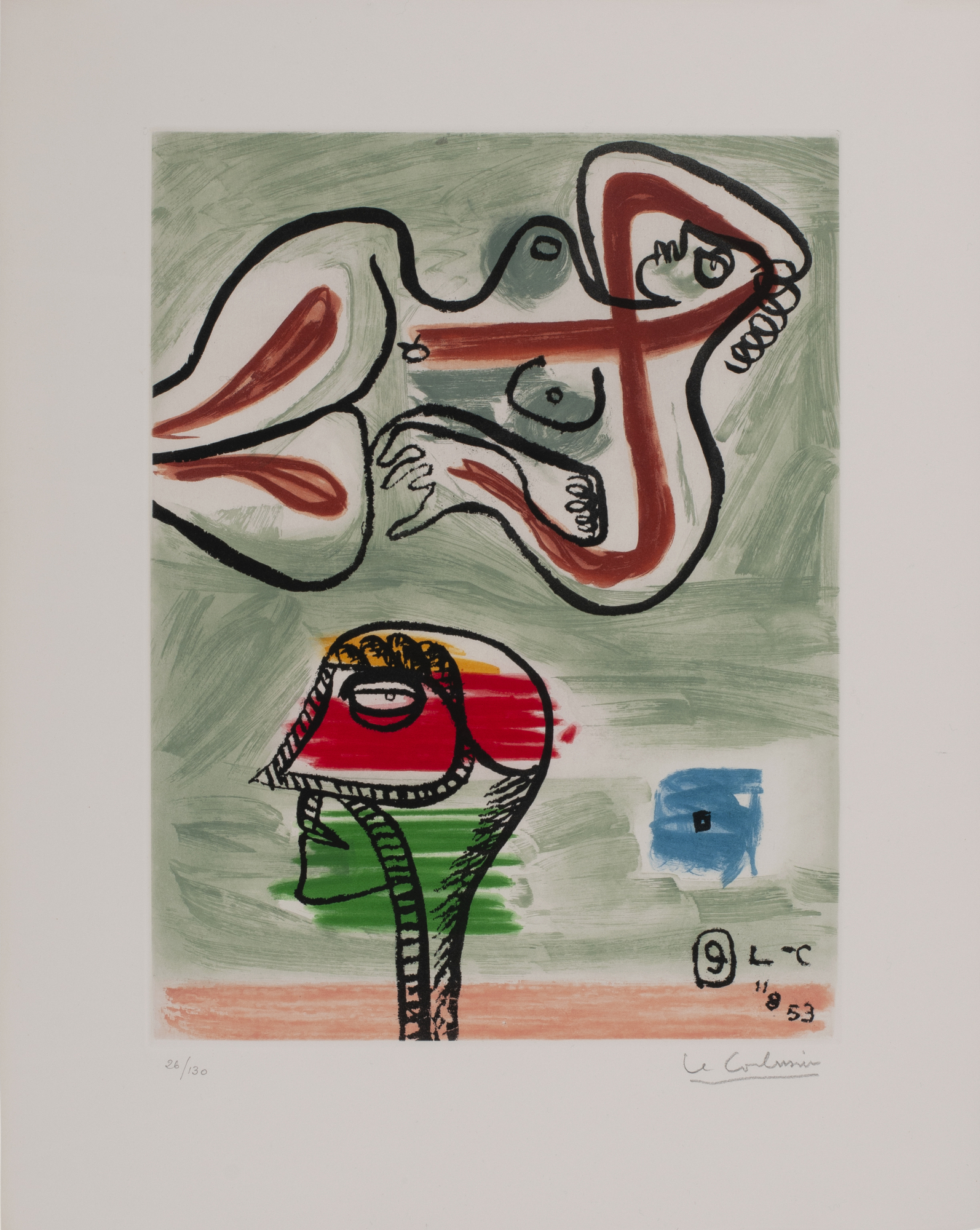 Le Corbusier, Sheet from "Unité"
