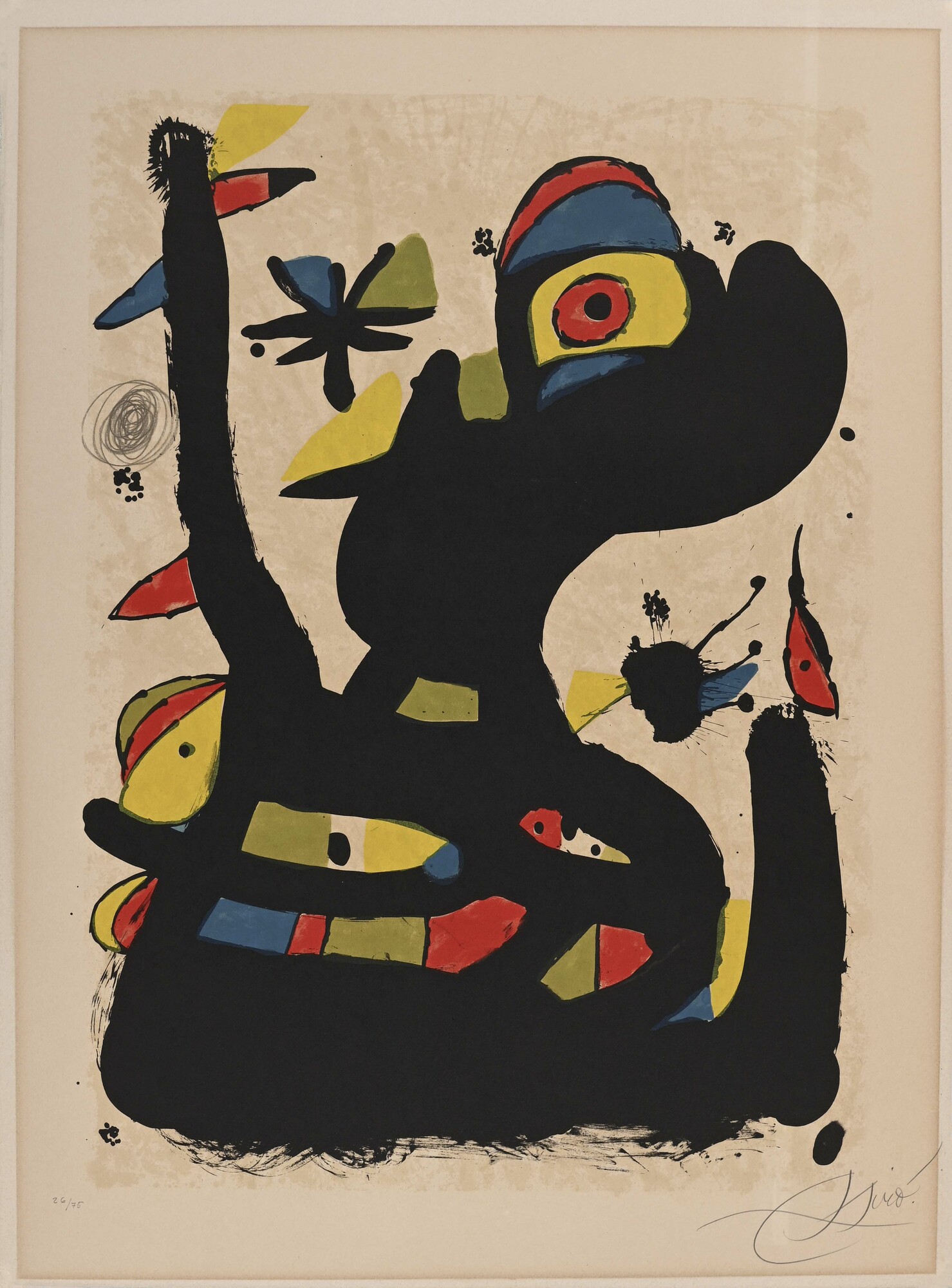 Joan Miró, Cant de la cardina
