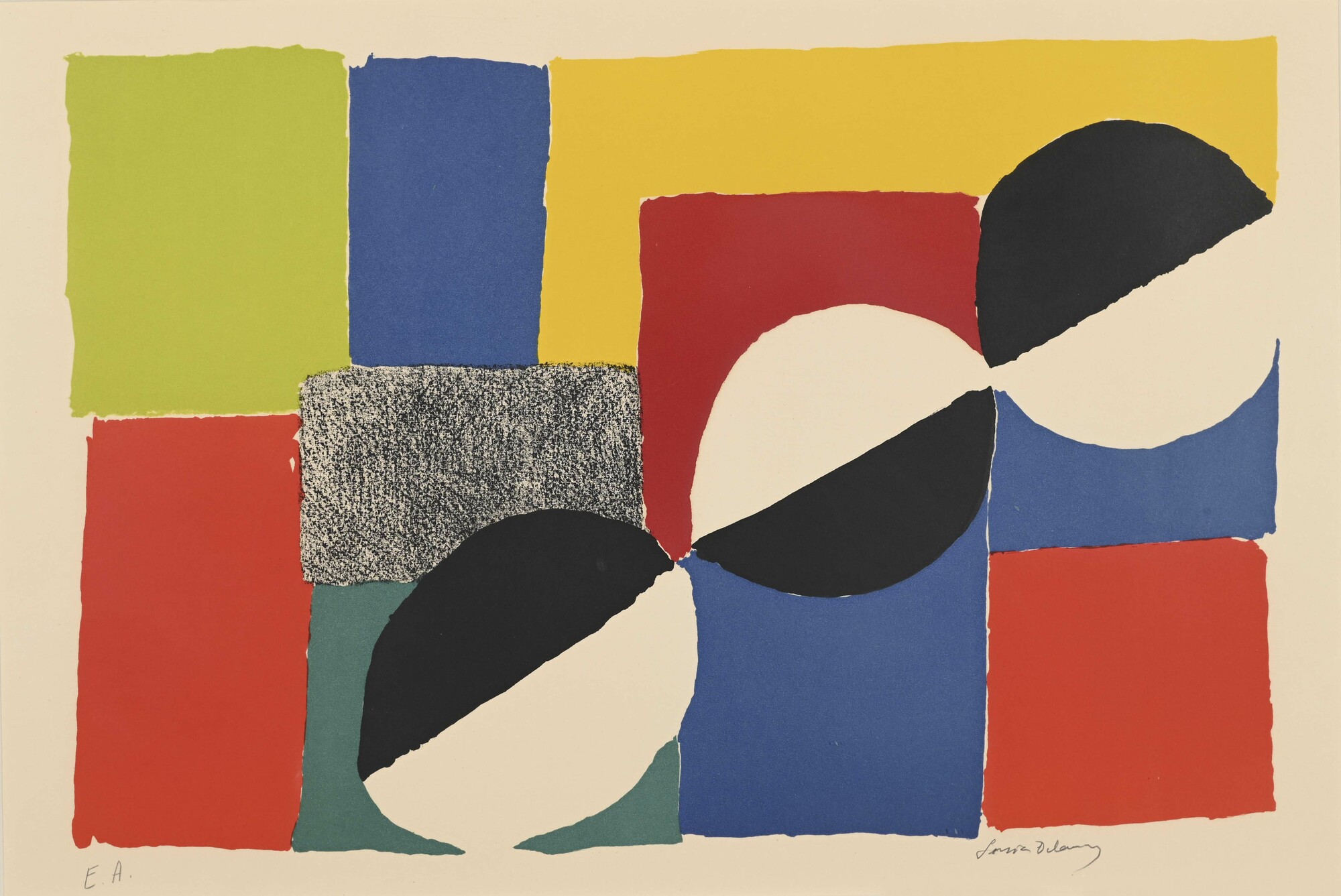 Sonia Delaunay, Jardin Andalou