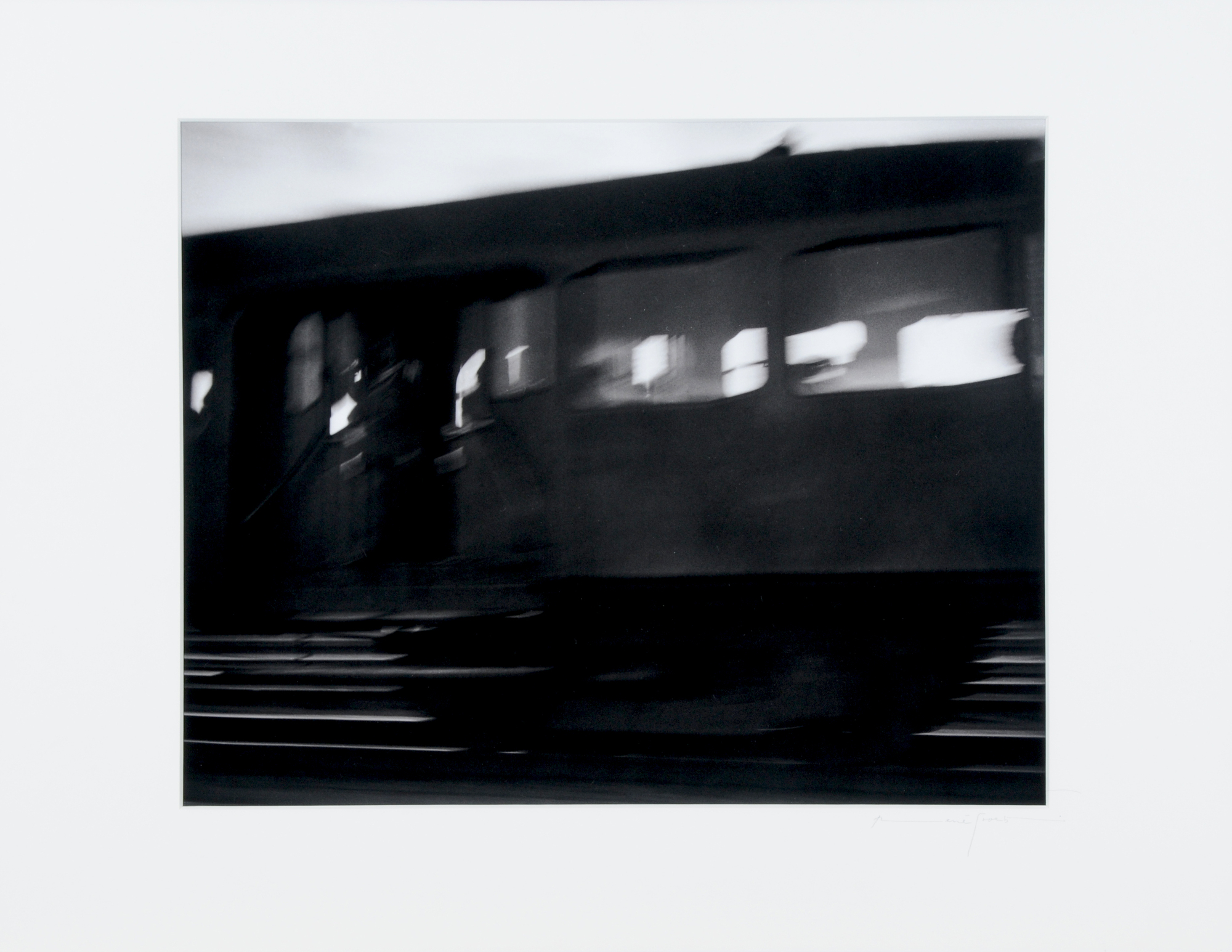 René Groebli, Wagon, aus "Magie der Schiene"