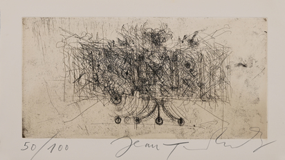 Ausstellungskatalog. Edition spéciale de l'exposition Jean Tinguely au Centre Georges Pompidou à Paris du 6 décembre 1988 au 27 mars 1989