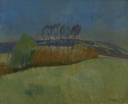 Landschaft mit Bäumen