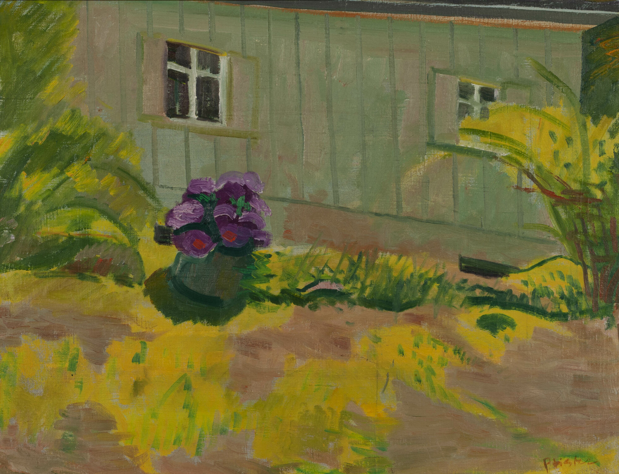 Albert Pfister, Garten