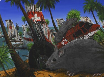 Ratten in JFK Flughafen