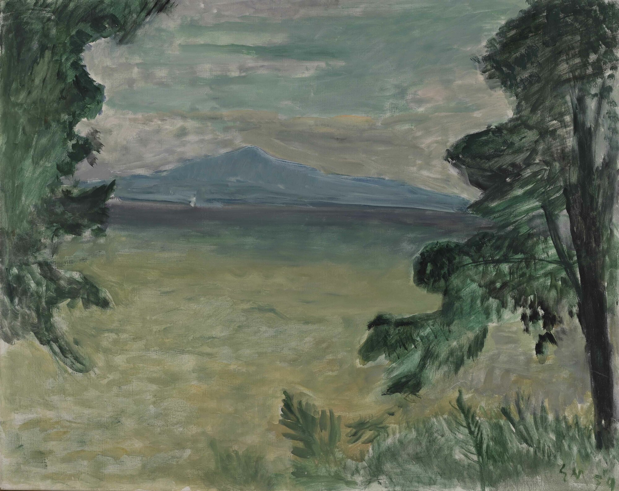 Ernst Morgenthaler, Landschaft bei Dully (Landscape in Dully)