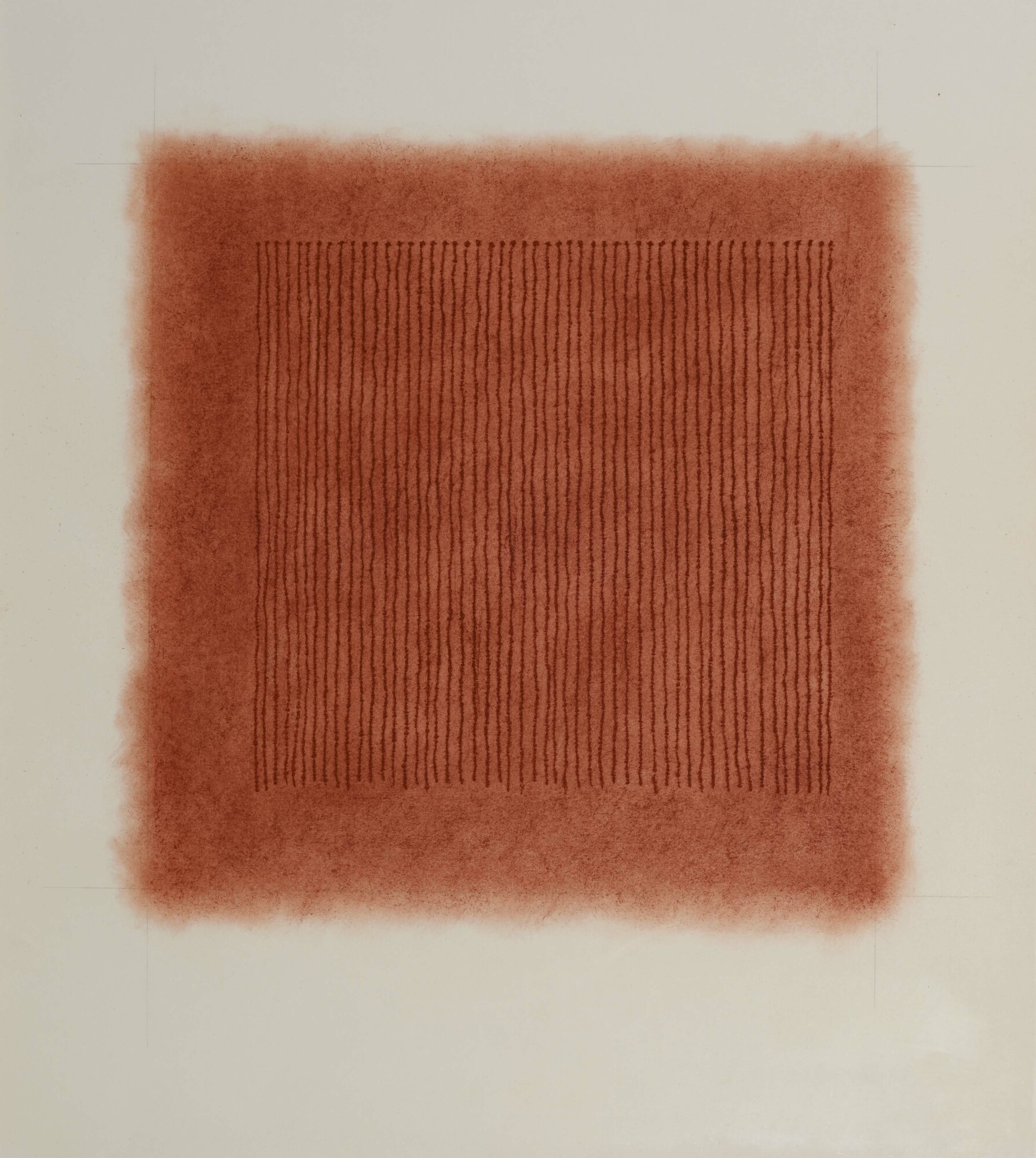Edda Renouf, New York Sounds I (structure change of lines incised before walk)