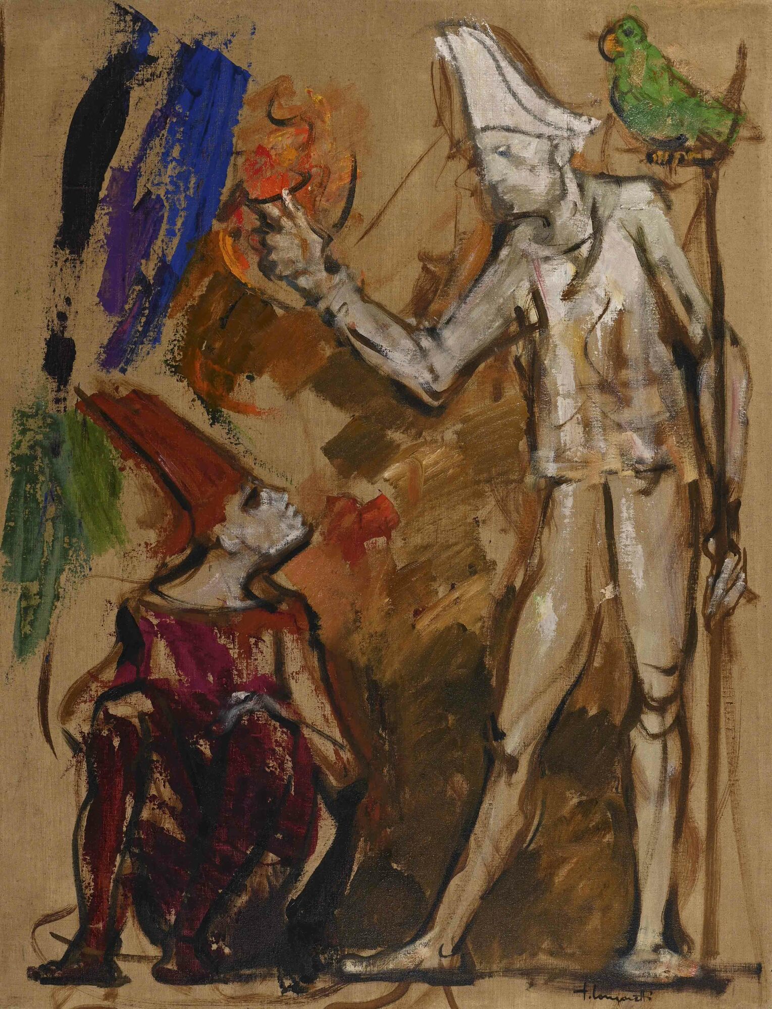 Trento Longaretti, Giocolieri (Juggler)