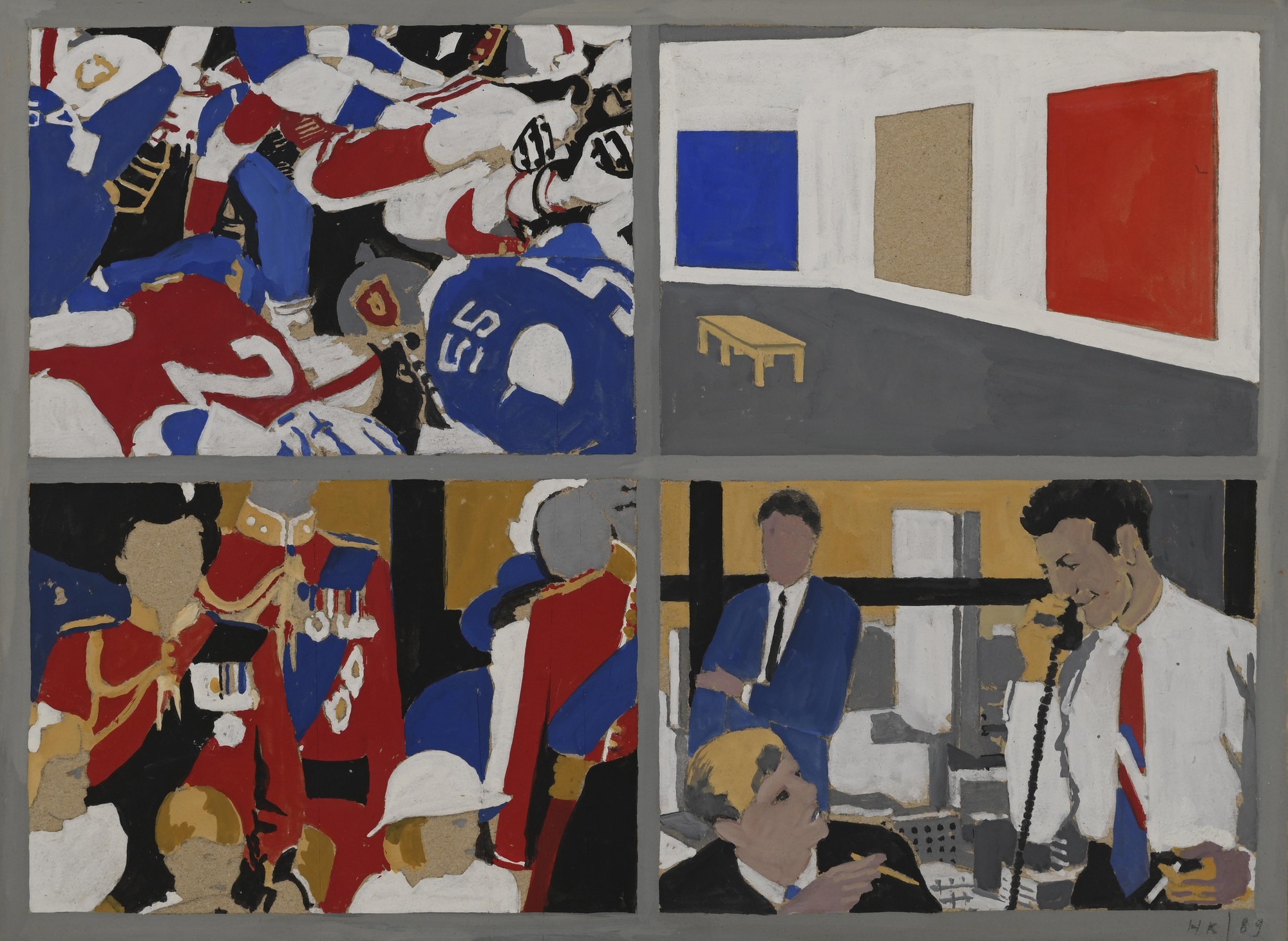 Heiner Kielholz, Rot-Blau-Gelb (Red-Blue-Yellow)