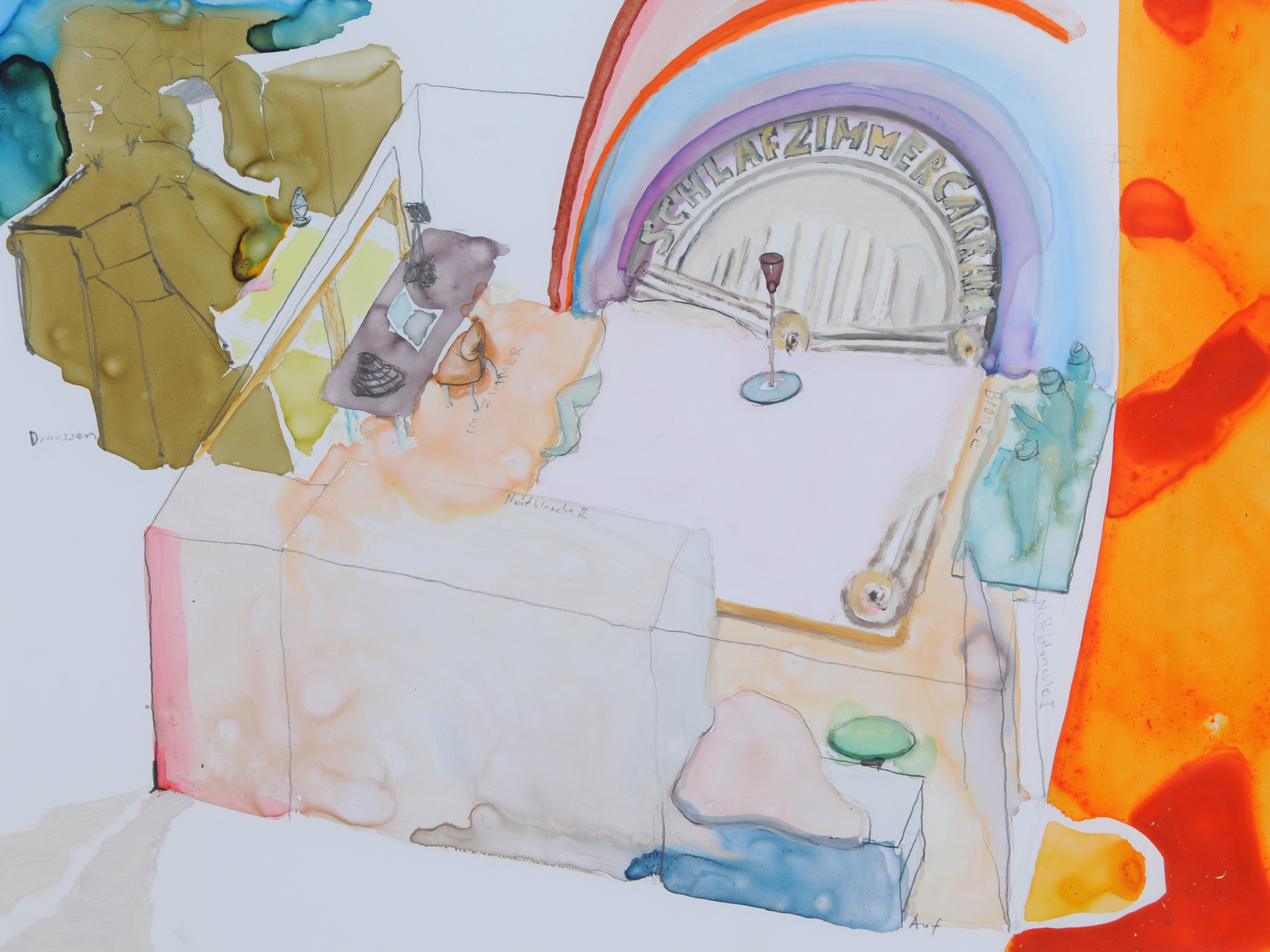 Mario Sala, Schlafzimmer, Carrara