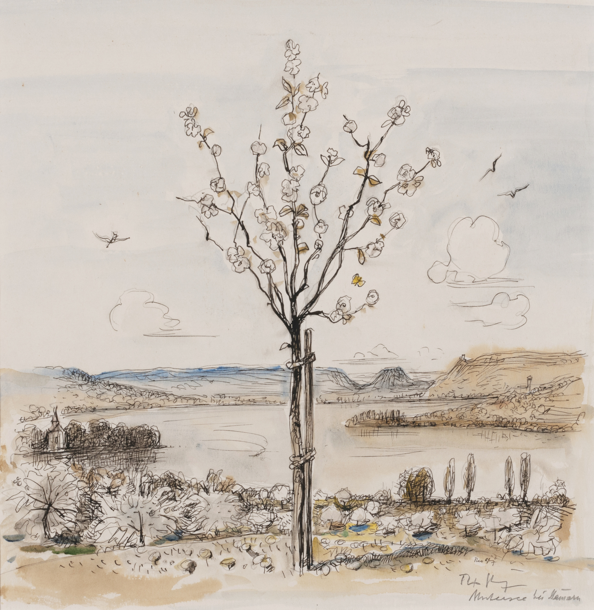 Theo Glinz, Untersee bei Mammern