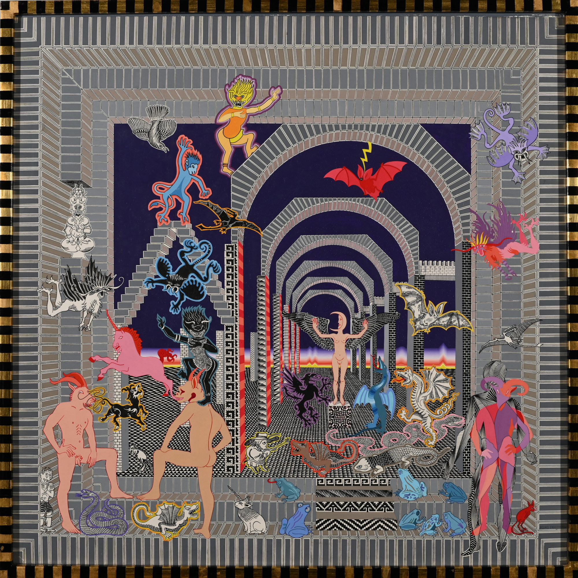 Pedro Friedeberg, Souvenir d'enfance
