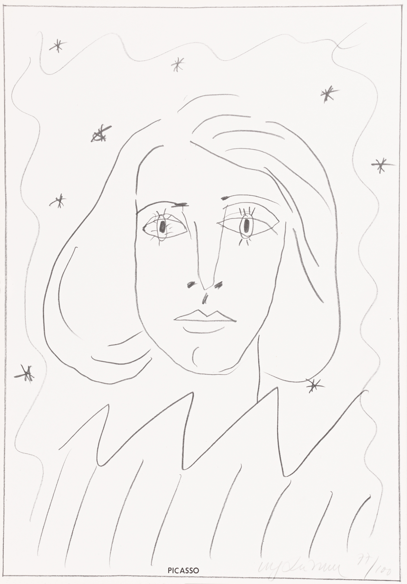 Urs Lüthi, 2 Portfolios: The Urs Lüthi's - Selbstbildnisse - Zeichnungen nach grossen Meistern des 20. Jahrhunderts, 1970; Return to Sender, 1975