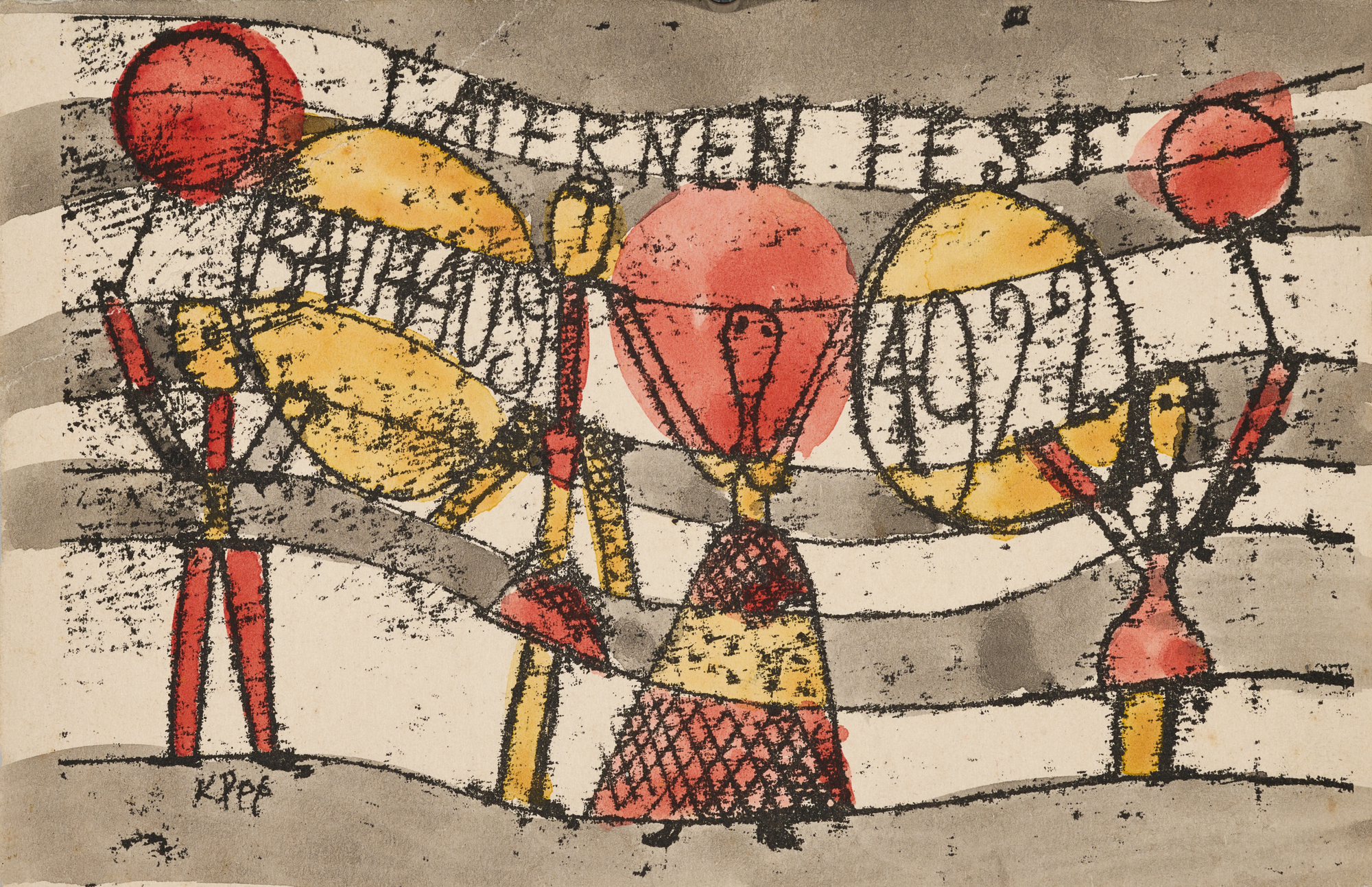 Paul Klee, Laternenfest Bauhaus