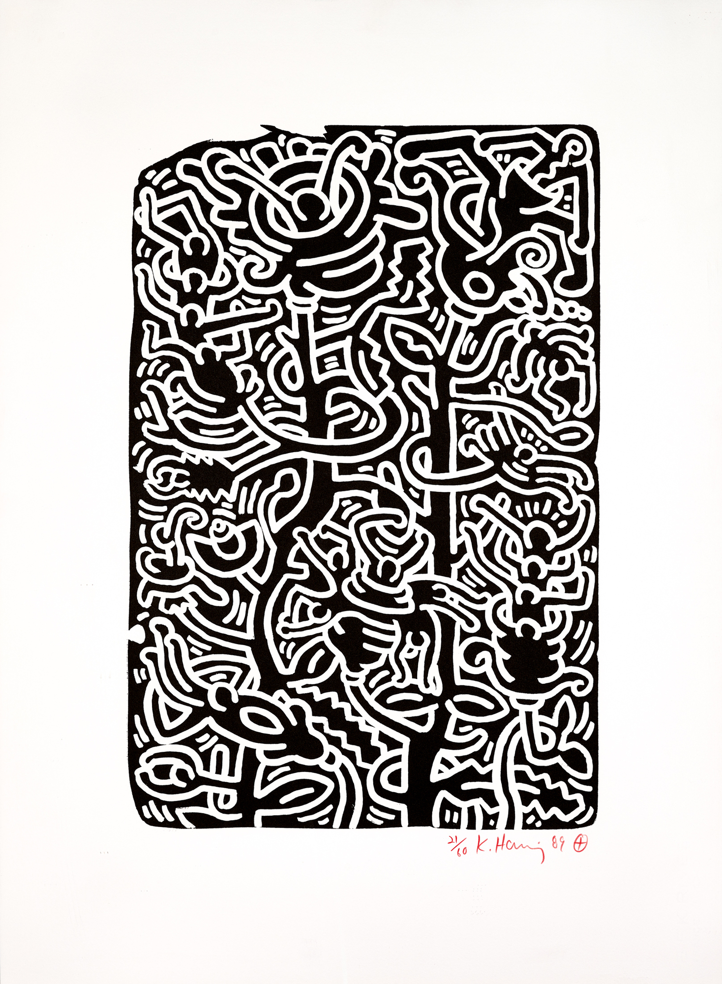 Keith Haring, Stones 4