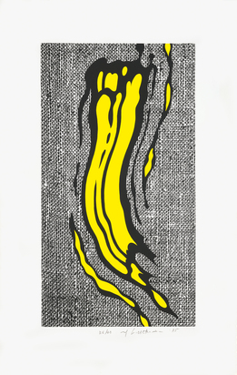 Yellow Brushstroke