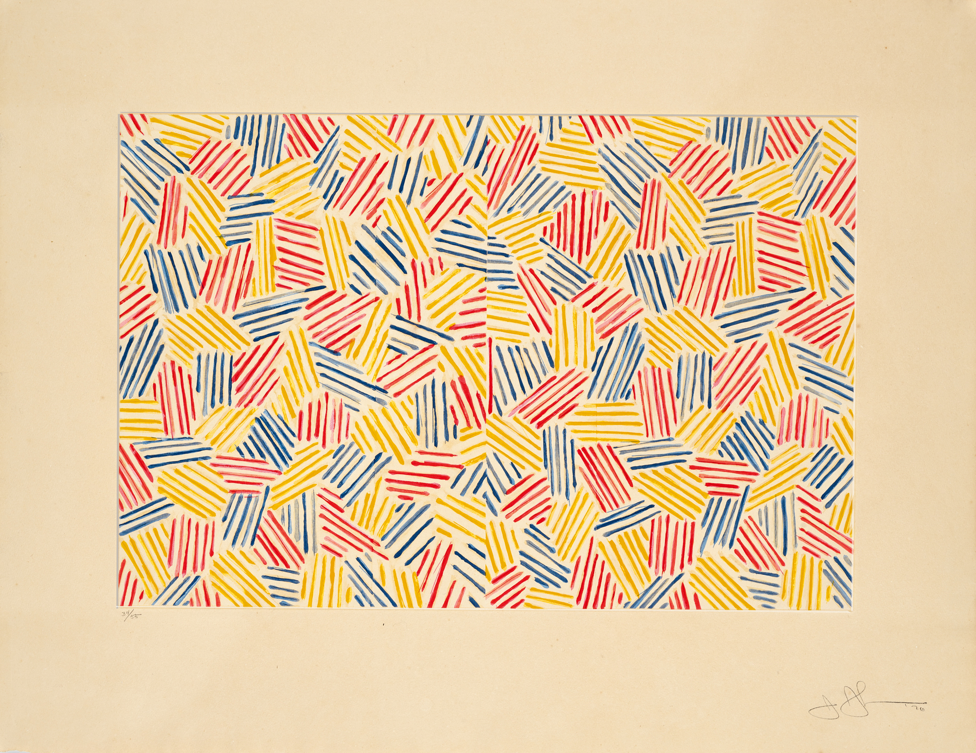 Jasper Johns, Untitled I