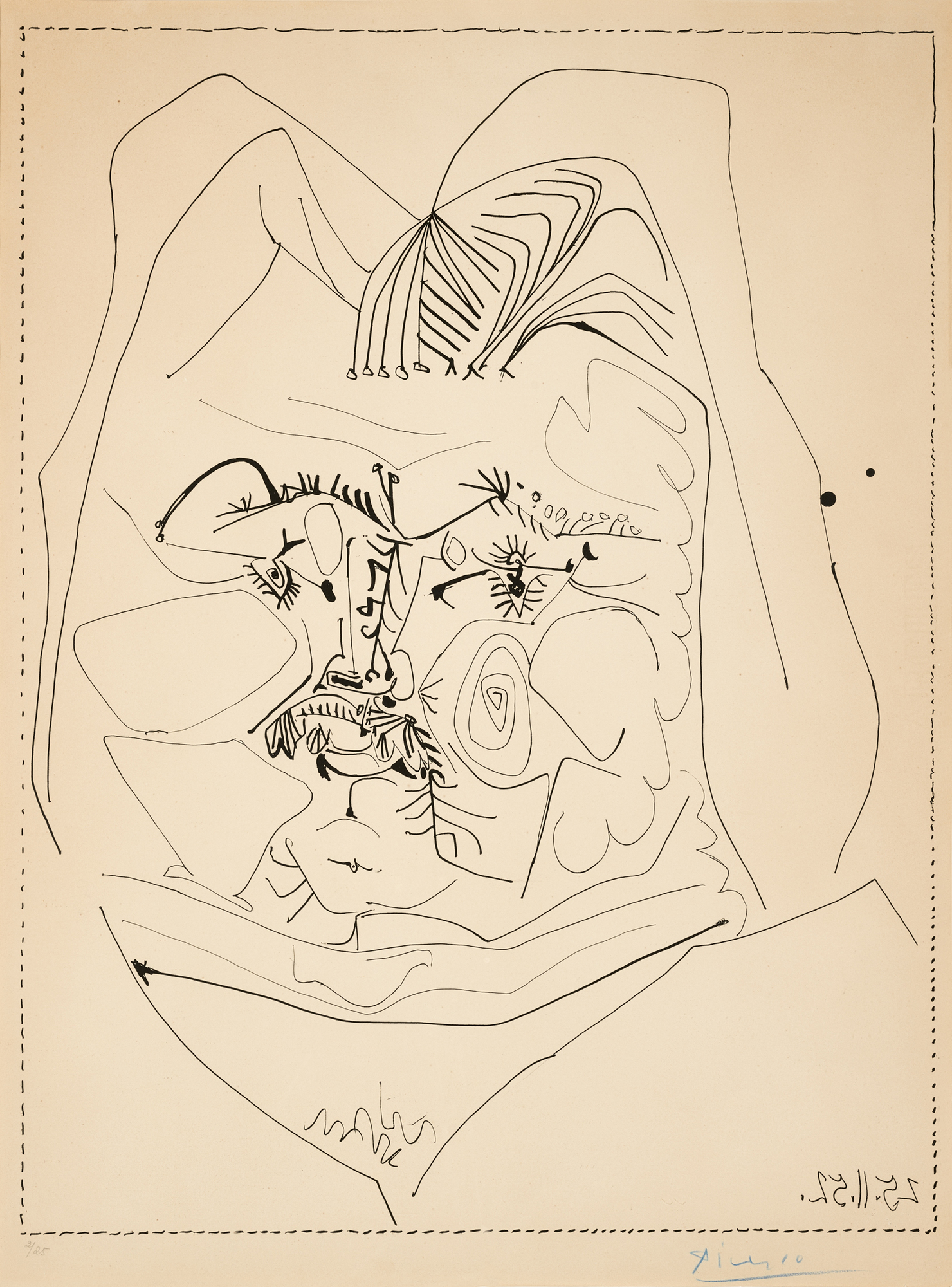 Pablo Picasso, Balzac