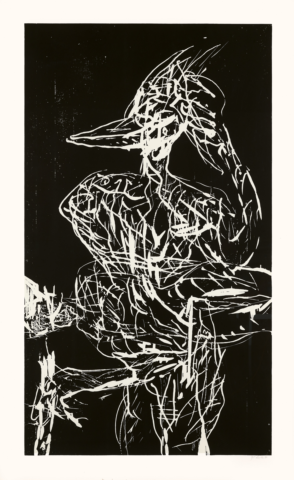 Martin Disler, Untitled (H2)