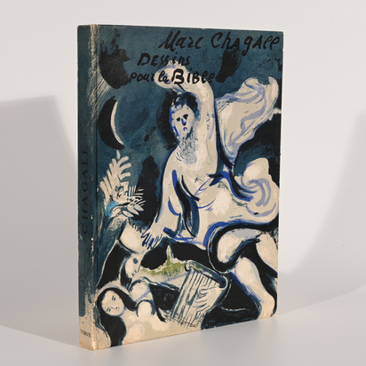 Buch. Marc Chagall. Dessins pour la Bible. Verve, Vol. X, N° 37 et 38