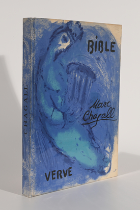 Buch. Marc Chagall. La Bible. Verve, Vol. VIII, N° 33 et 34.