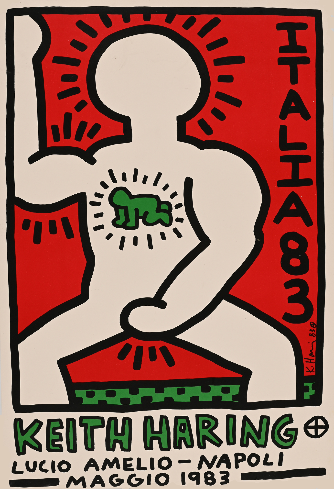 Keith Haring, Italia 83