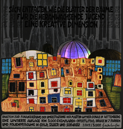 7 Blätter: Heimo Zobernig (2); Friedensreich Hundertwasser (2); Wolfgang Laib (2), Dirk Skrebber