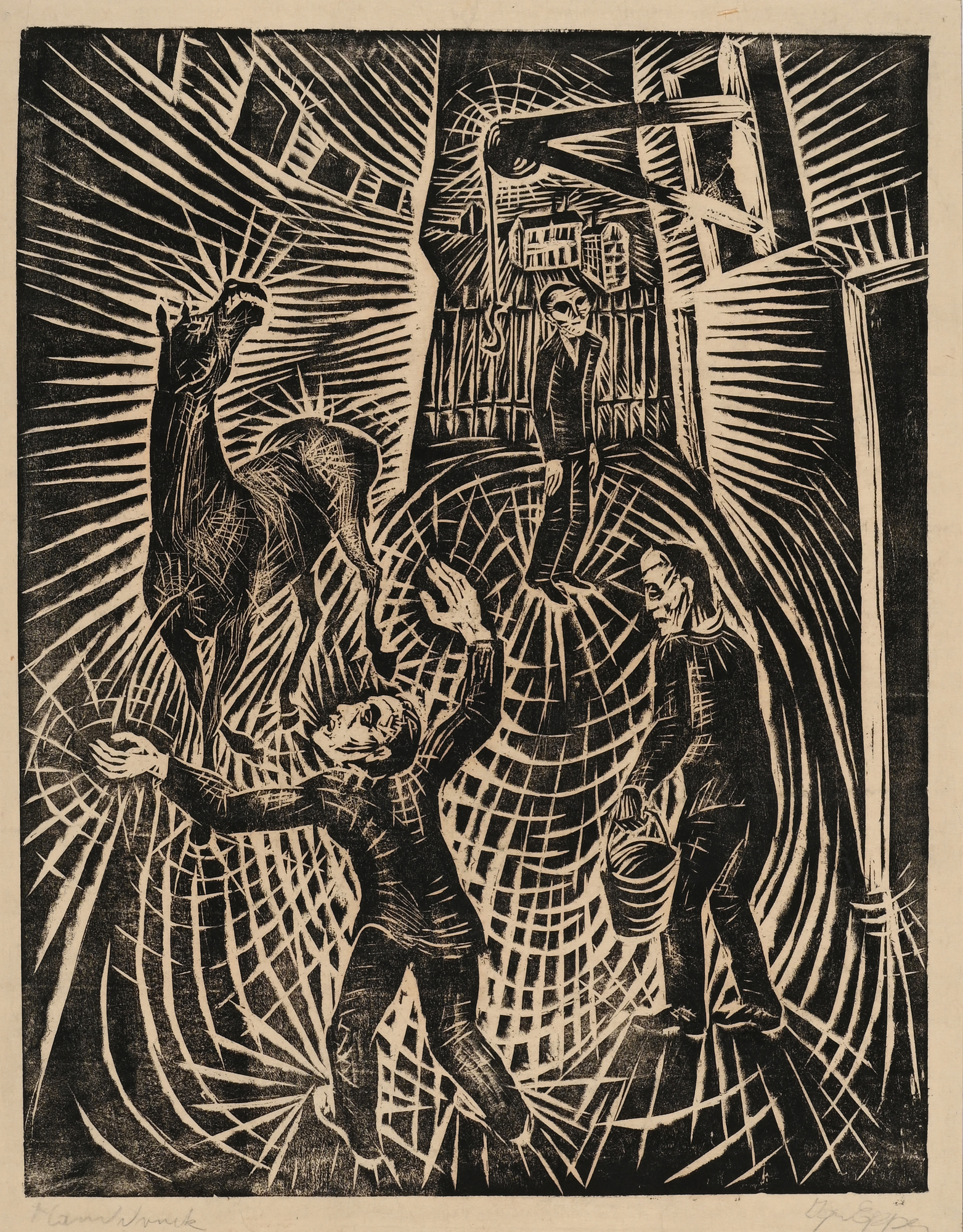 Ignaz Epper, Ausbrechendes Pferd