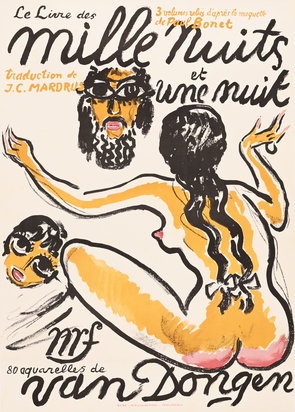 Plakat. Le livre des milles nuits et une nuit