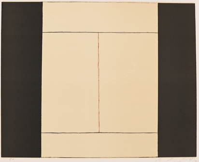 2 Blätter: Ohne Titel, 1995;  Ohne Titel, 1997