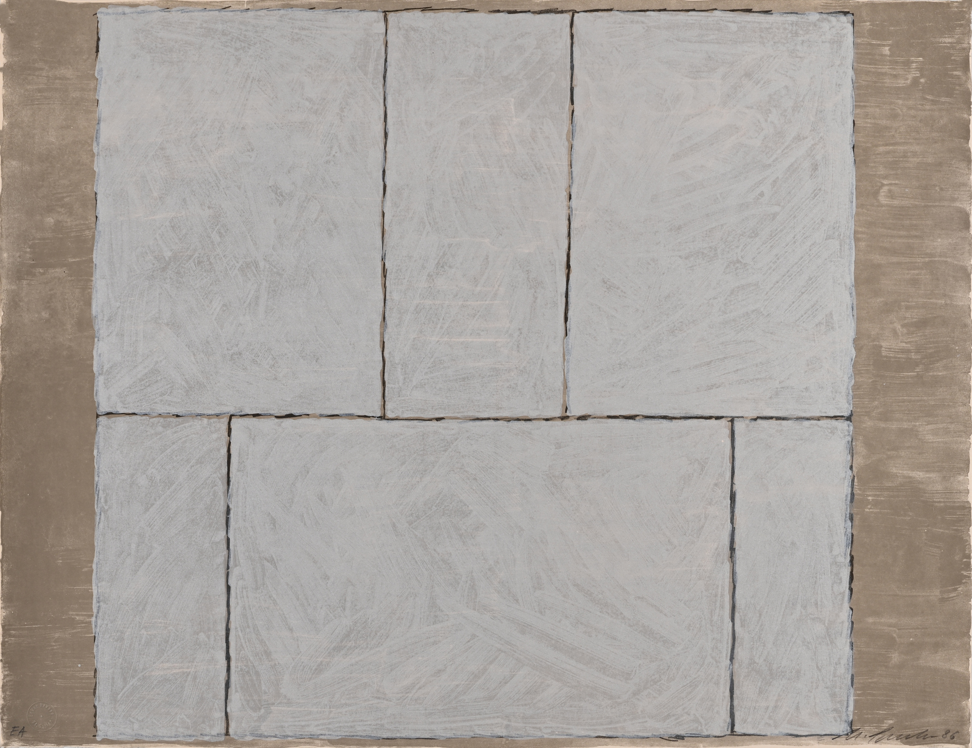 Matias Spescha, 4 sheets: Untitled, 1971; 1986