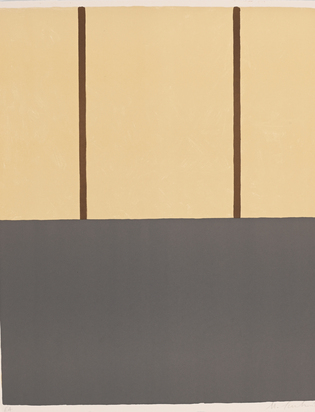 3 Blätter: Ohne Titel, 1991; Ohne Titel, 1997; Ohne Titel, 1995