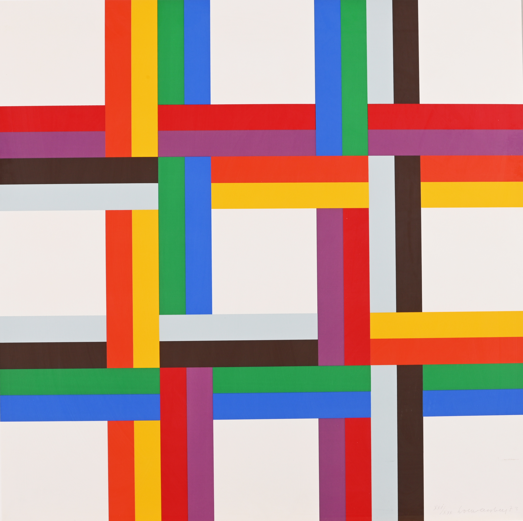 Verena Loewensberg, 2 sheets: Untitled