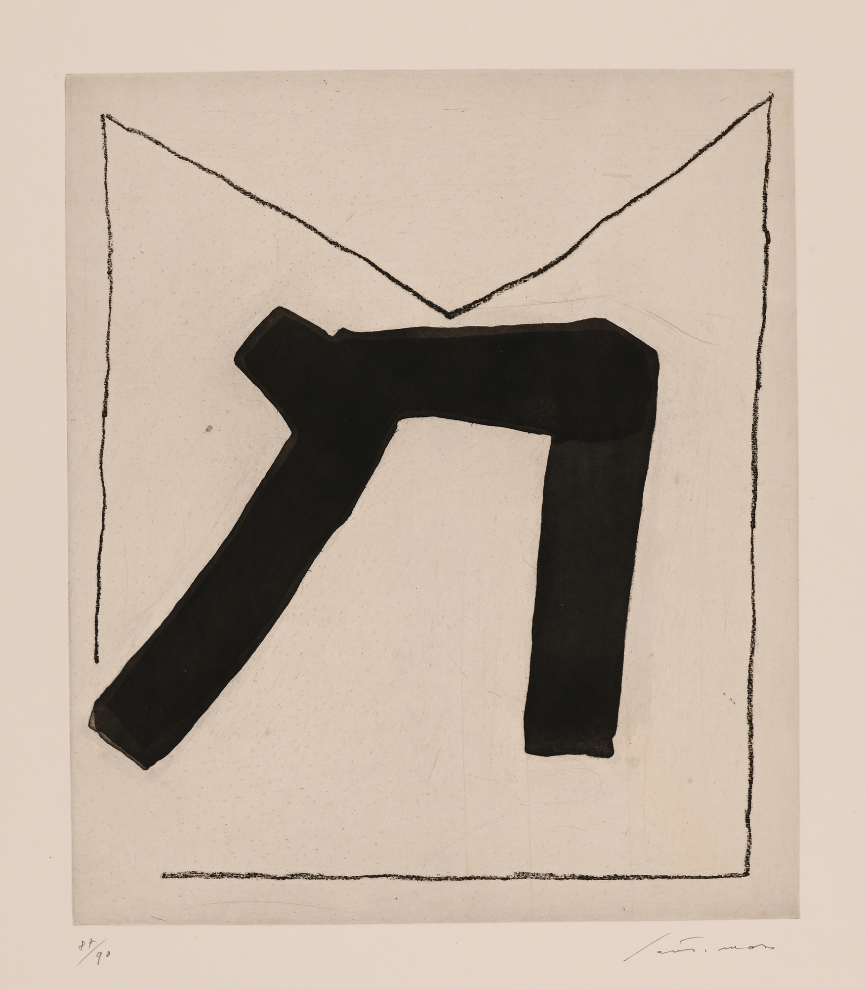 Giuseppe Santomaso, 3 sheets: Untitled (2); Untitled, 1977