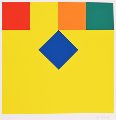 2 Blätter: Translokation, 1970; Ohne Titel, 1972
