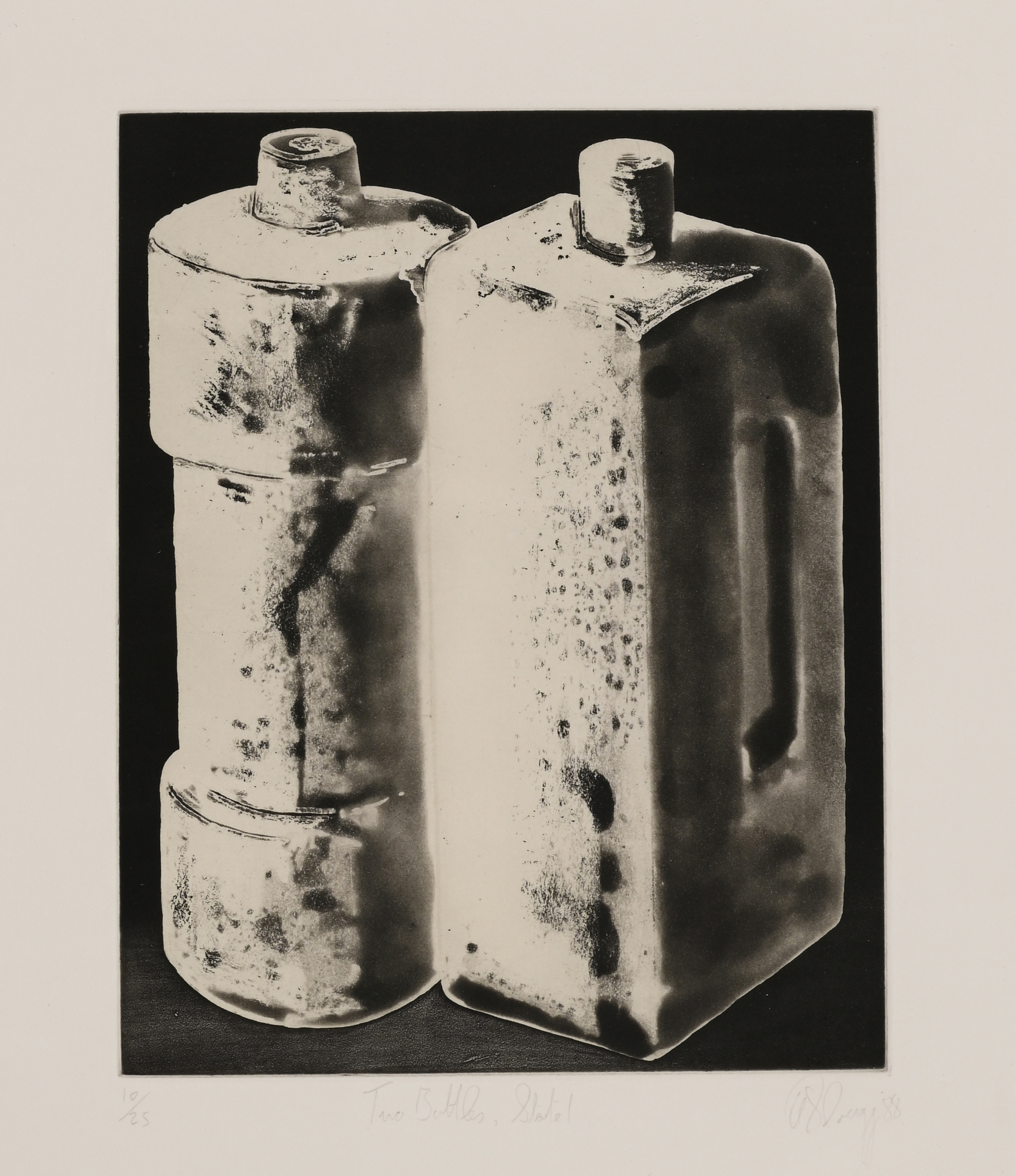 Tony Cragg, Two Bottles State 1
