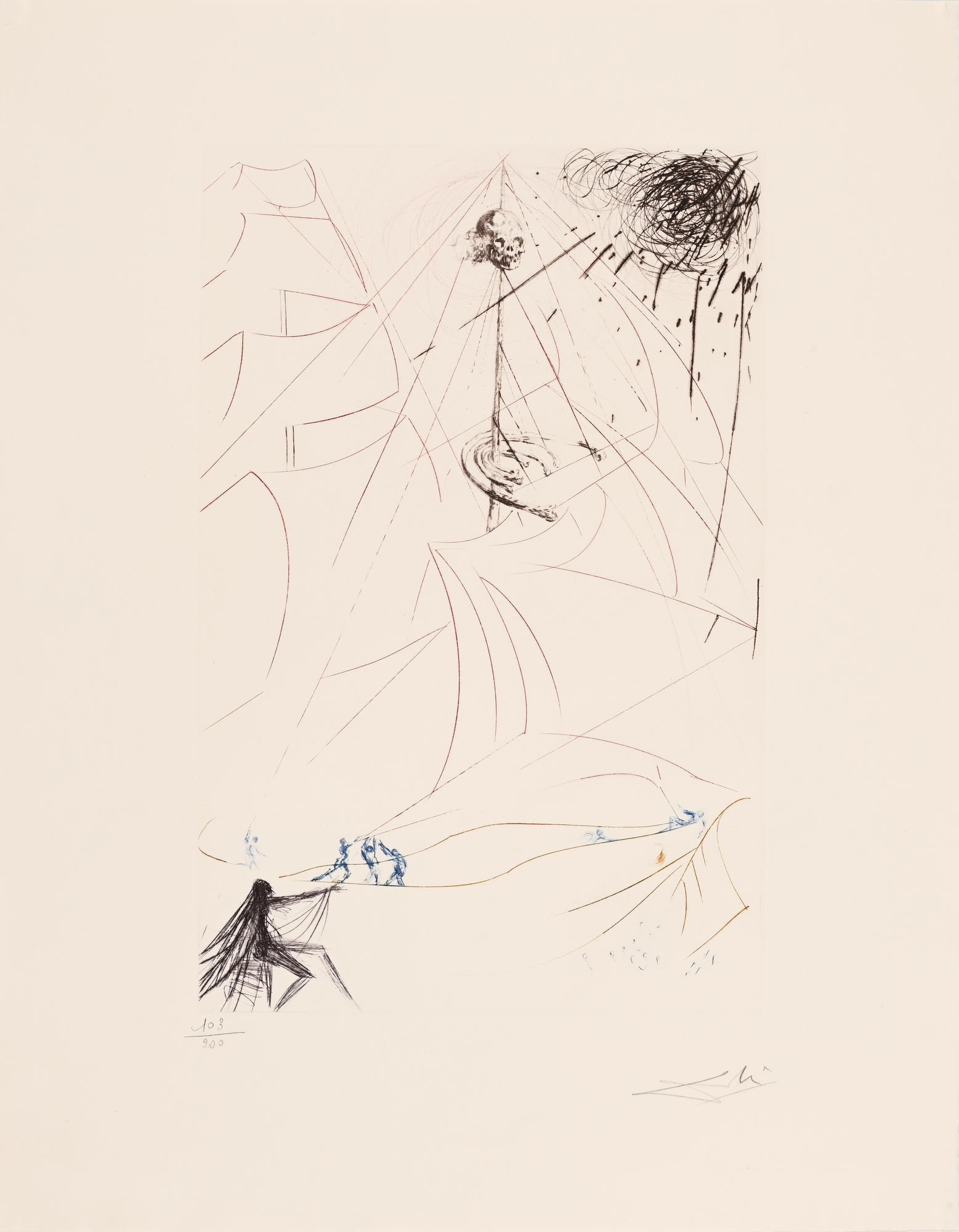 Salvador Dalí, Vaisseau fantôme