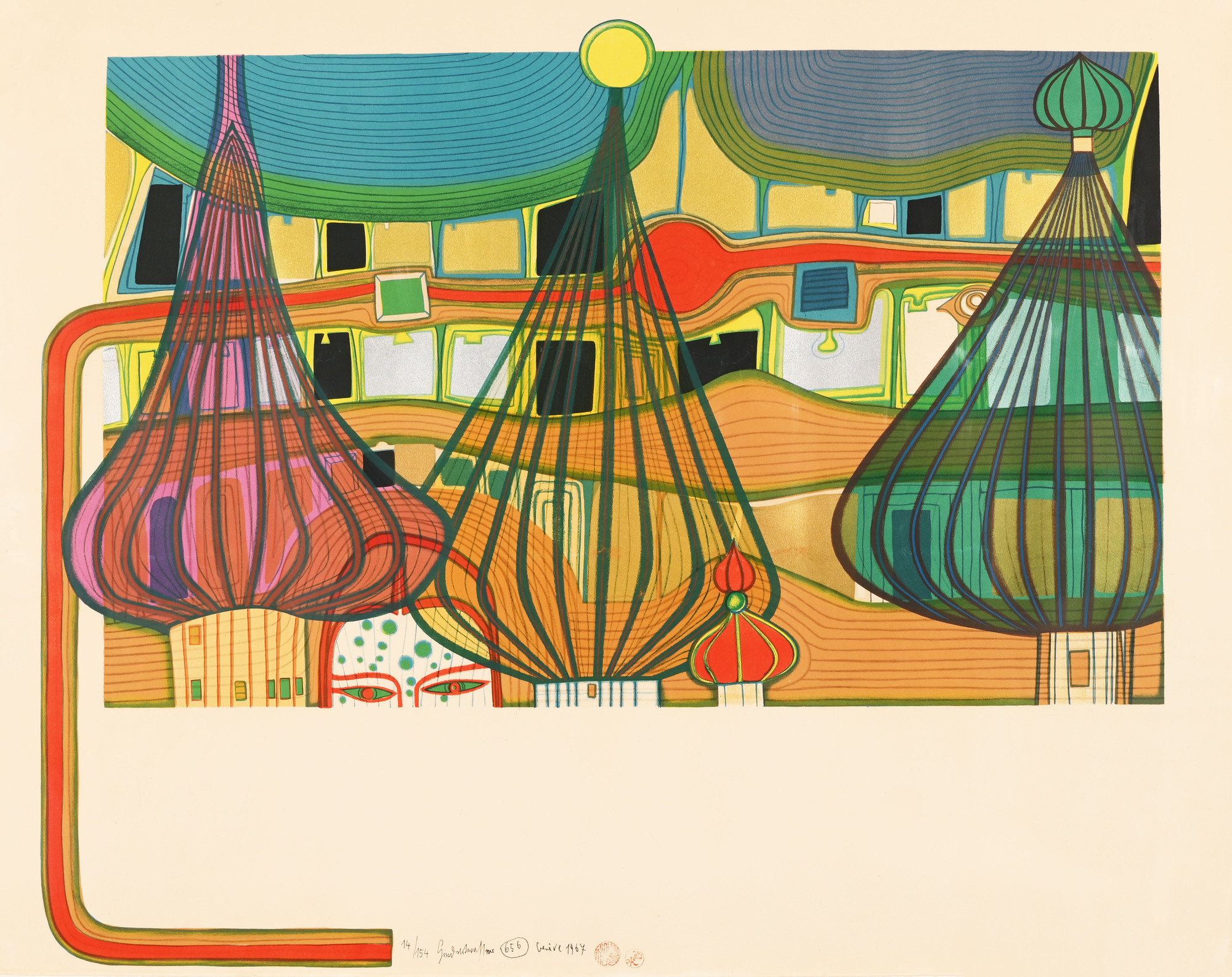 Friedensreich Hundertwasser, L'expulsion