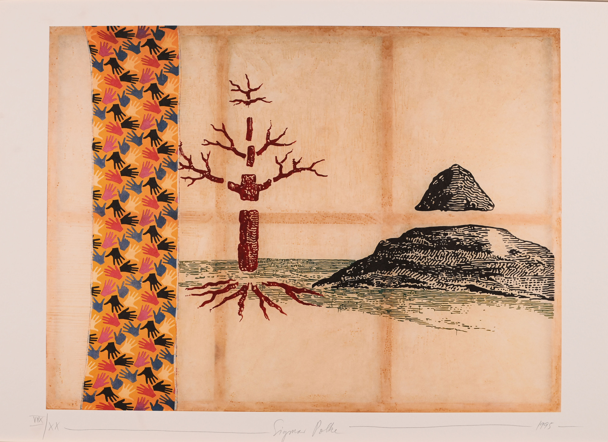 Sigmar Polke, Die drei Lügen der Malerei