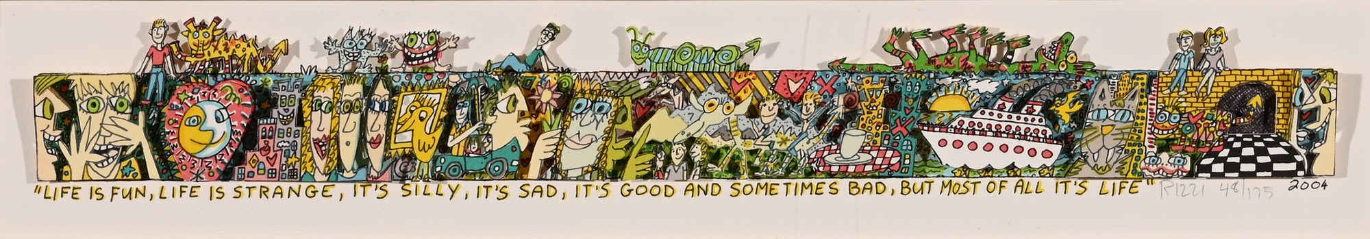 James Rizzi, Life Is Fun, Life Is Strange