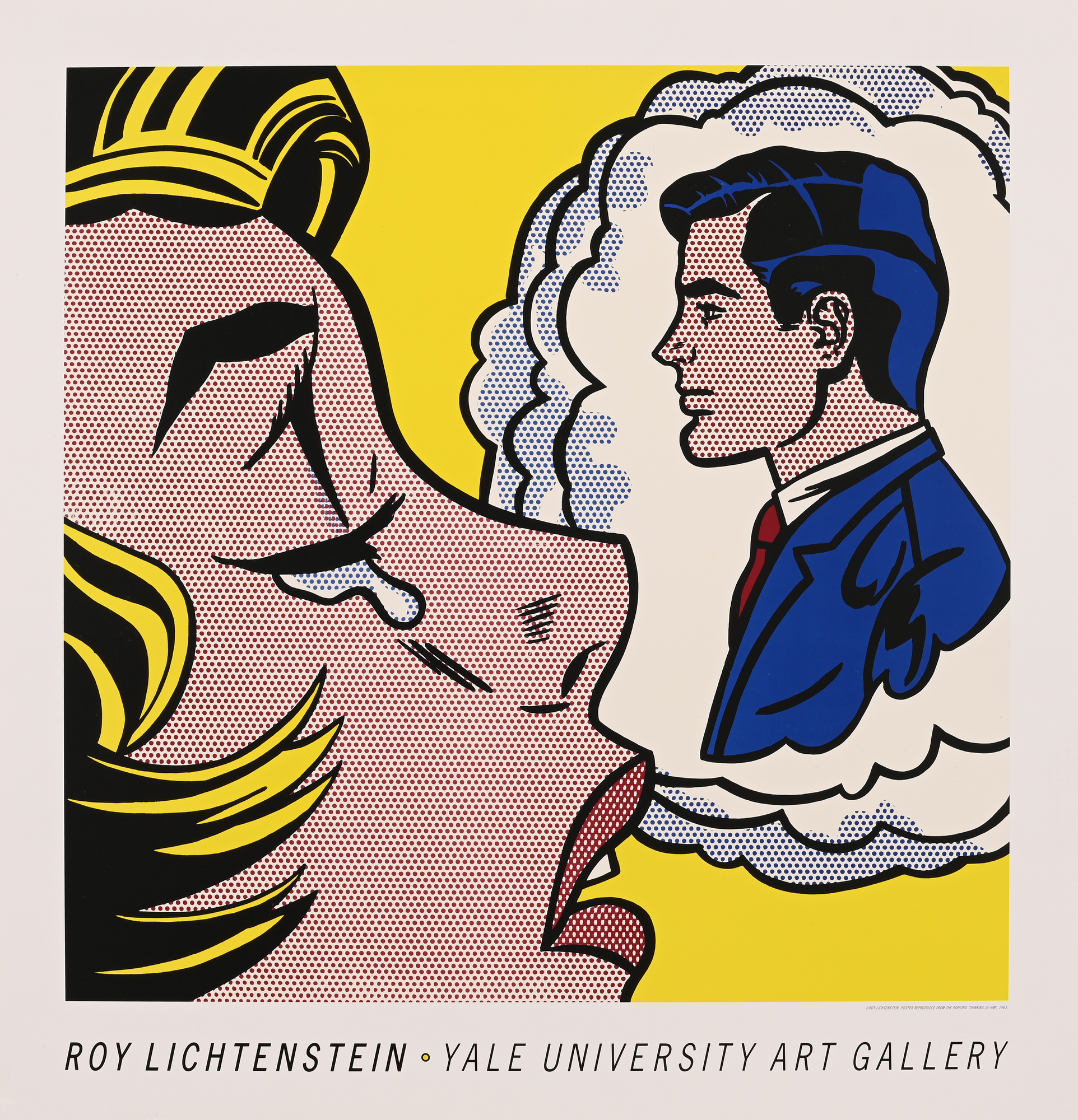 Grafik 20. / 21. Jh., 7 Ausstellungsplakate: Elisabeth Peyton (2), Richard Serra (2), Roy Lichtenstein, Vija Clemins, Robert Rauschenberg