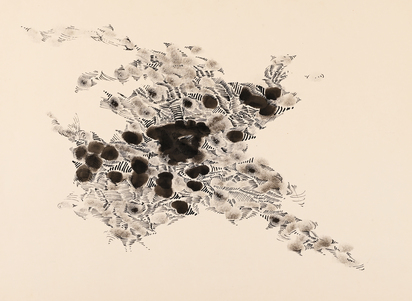 2 drawings: Untitled