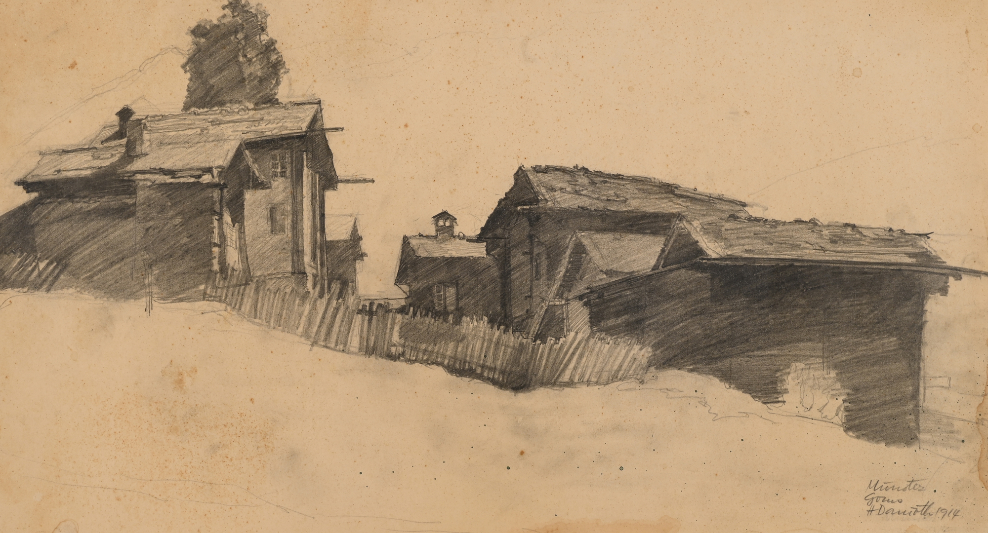 Heinrich Danioth, Münster, Goms